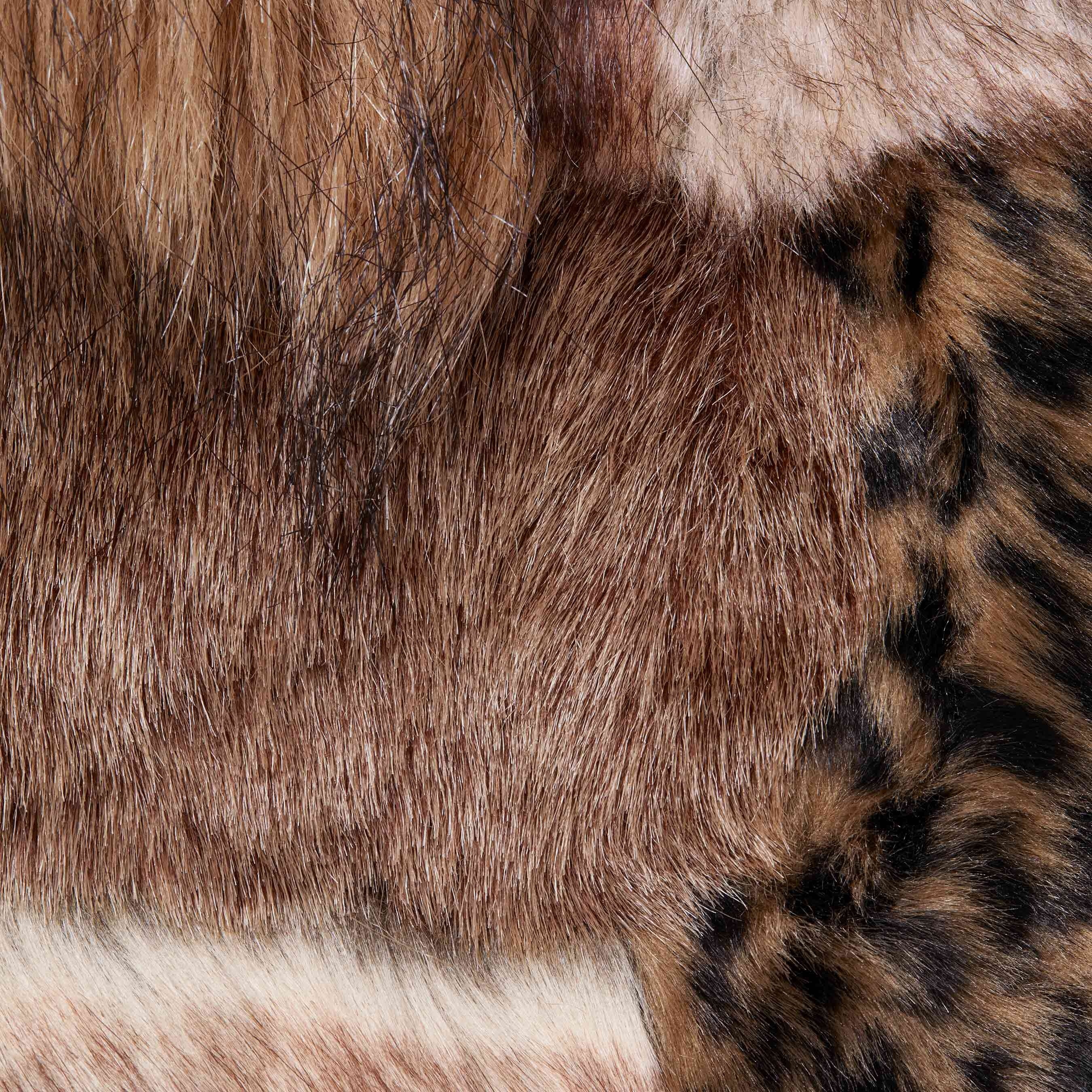 Supreme®/MM6 Maison Margiela Patchwork Faux Fur Coat view 7